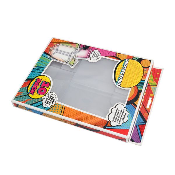 4 Inch Funko Pop Baili Protector 10-Pack Personalized Hanger Custom Logo Window Packaging Box