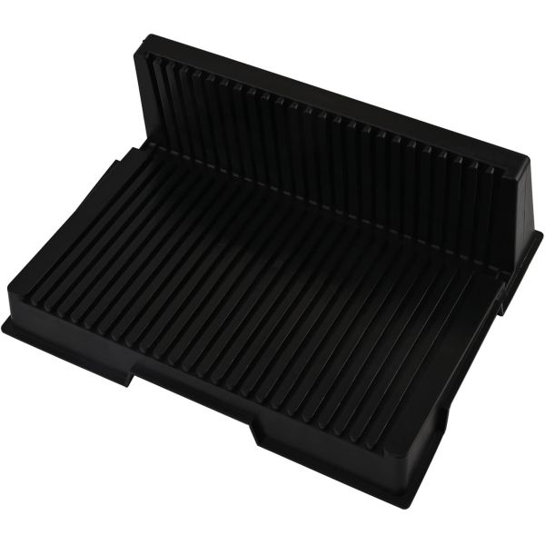 ESD Antistatic L-Type Top PCB Storage Circulation ESD Circulation Rack PCB Tray ESD Shelf Storage Turnover Rack
