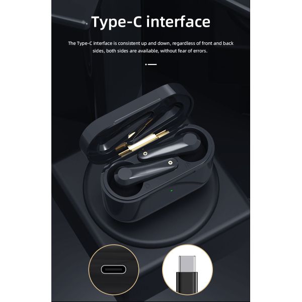 In Ear Touch Control 130g Sweatproof Wireless Bluetooth Earbuds