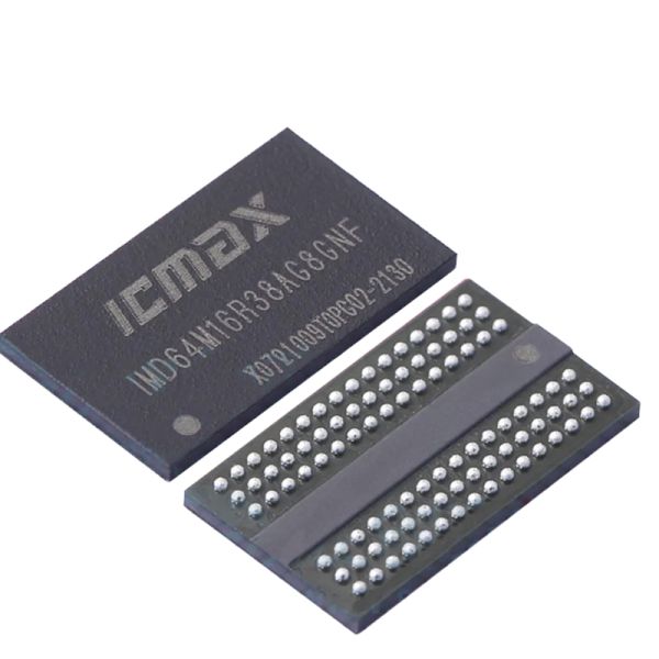 DDR3 SDRAM Memory Chip 1GB 1.5V FBGA-96 8K Refresh IMD64M16R38AG8GNF