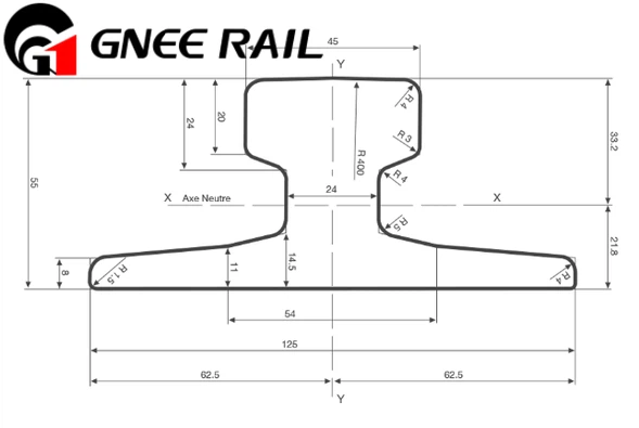 DIN536 A45 Rail Fasteners For Crane Needs