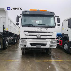 Quality Sinotruk Howo Benz White Dump Truck 50T 12 wheels Right Hand Drive New Model for sale