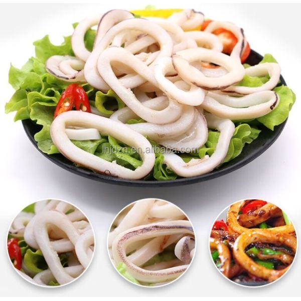 squid ring cutting machine/squid flower cutting machine