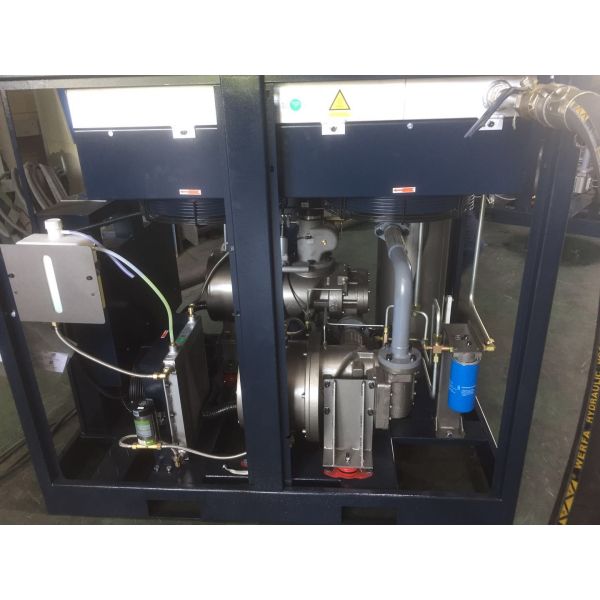 Construction Works 60HP Two Stages Solid Material Structure Compact Air Compressors