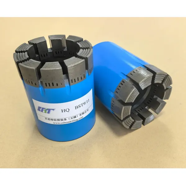 Nq Hq Pq Bq Diamond Core Drill Bit for Rock Sampling Drilling