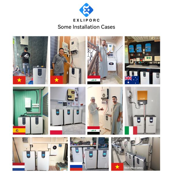 15kWh Hybrid Grid PV Storage Solar Battery System Split Stackable 15kWh LiFePO4 Home Energy Storage CE IEC Certified