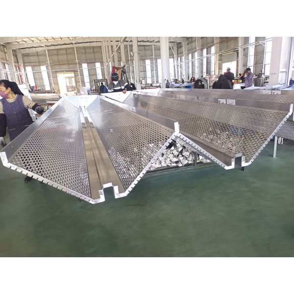 High Durability Perforated Aluminum Sheets Customized For Ventilated Screen Curtain Wall Cladding And Decoration
