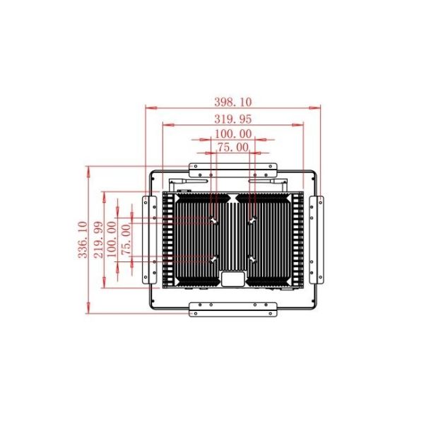 17-Inch Android Touch Screen for Factory Automation and Security Systems