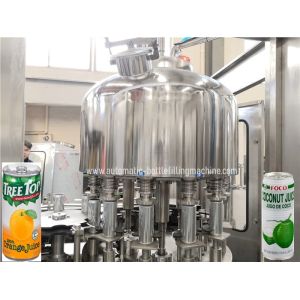 Quality 6000BPH 12 Nozzles Aluminum Beverage Can Filling Machine Seamer for sale