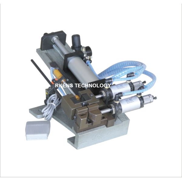Buy Pneumatic Wire Stripping Machine Semi - Automatic Wire Processing Machine at wholesale prices