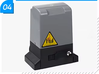 Adjustable Automatic Gate Opener Slide Gate Motor Remote For Residential