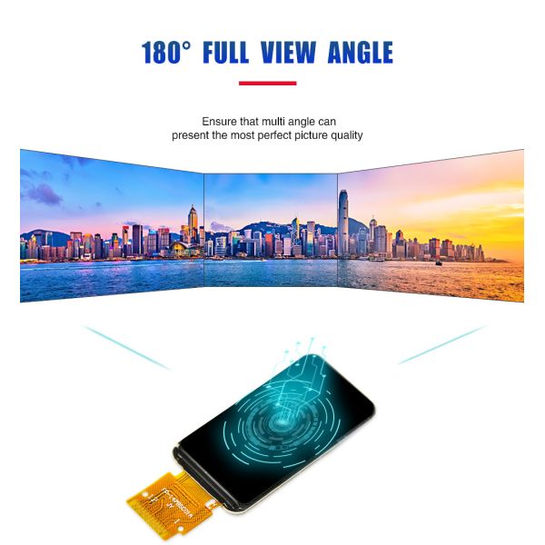 1.47 Inch TFT LCD Module IPS 172x320 Resolution Compact IC ST7789
