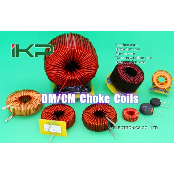 Fixed Case Type Toroidal Nanocrystalline Core Common Mode Choke Coils for Inductors