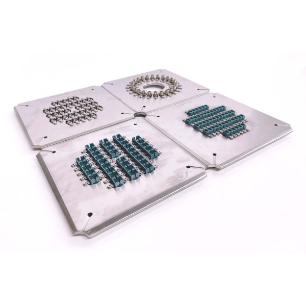 Grinding Fiber Optic Jig Connector Fixture For Corner Pressure Patch Cord Polishing Machine