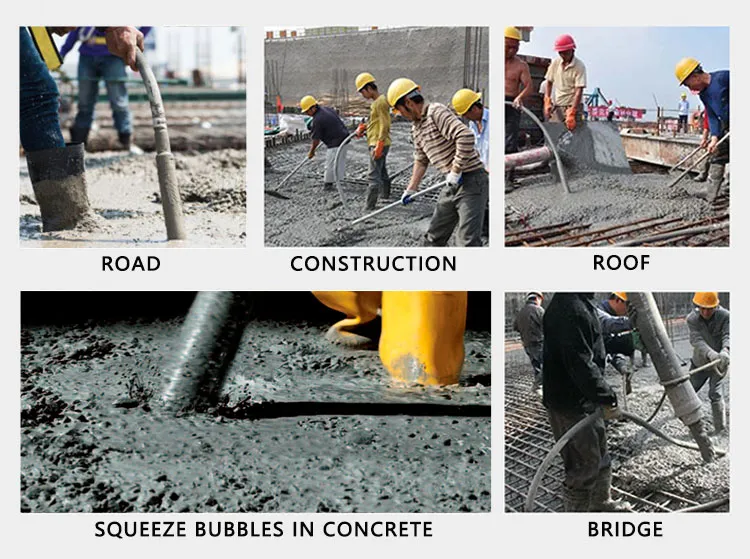 Professional Internal Engine Concrete Vibrator for Customer's Specific Needs