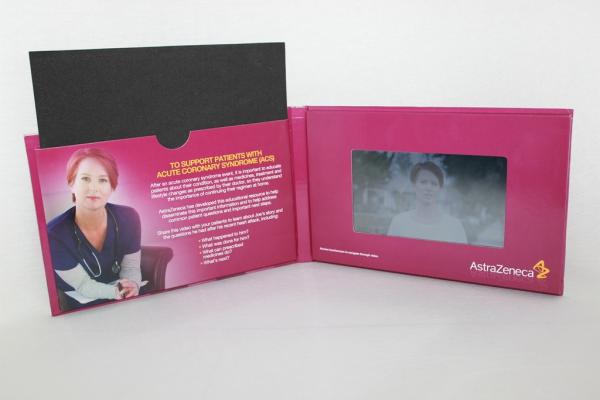 Buy Promotional custom Video In Folder , lcd video mailer for fair display at wholesale prices