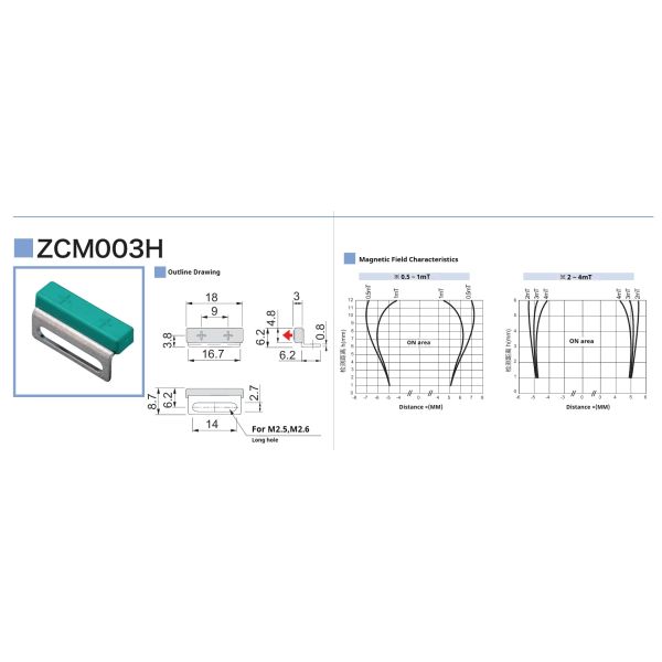 Automation Equipment Micro Composite Magnet for High Precision Positioning Sensor Magnets Object Positioning Distance Detection