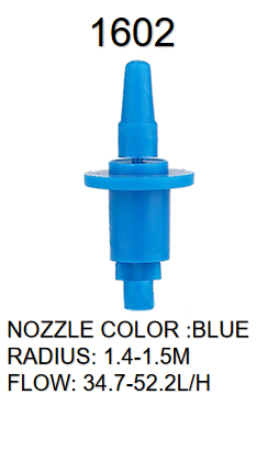 Agriculture Irrigation Connection Quick Connect Atomized Spray for Micro Irrigation