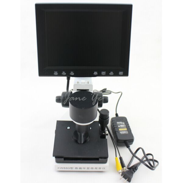 High Accuracy Nail Folding Microcirculation Microscope with High Definition Video Screen 8 inch