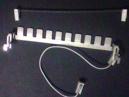 Earth Rail / Metal Rail LSA Plus Module 10 Pair Modules Ground Strip For Networking