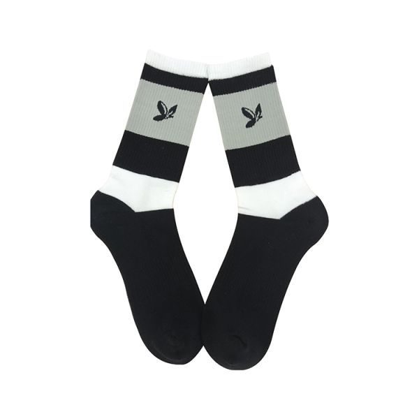 Non-slip Sport Socks Compression Custom Socks with Print Pattern and Regular Style