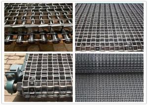 Quality 2.9m Width Food Metal Wire Mesh Conveyor Belt , Stainless Steel Mesh Belt for sale