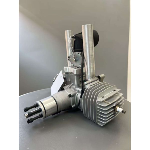 120CC Drone Gasoline Engine Two-Stroke UAV Fuel Engine for Fix Wing Airplane Propeller Aircraft