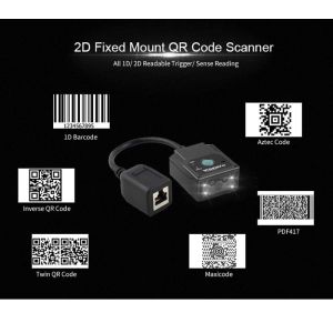 IP54 LV3000U 1D 2D Code PDF417 Fixed Mount Barcode Scanner