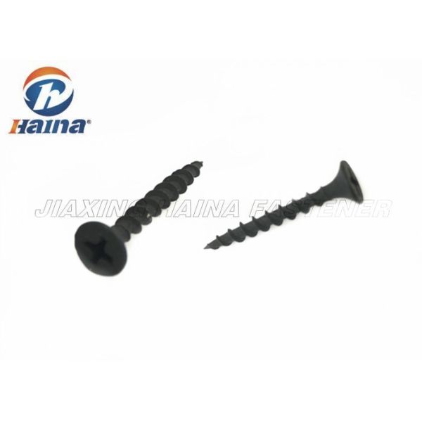 Coarse Thread Self Tapping Screws 3.5 X 55 Bugle Head Hard Phosphate