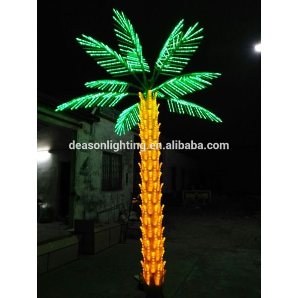 outdoor led palm tree lights
