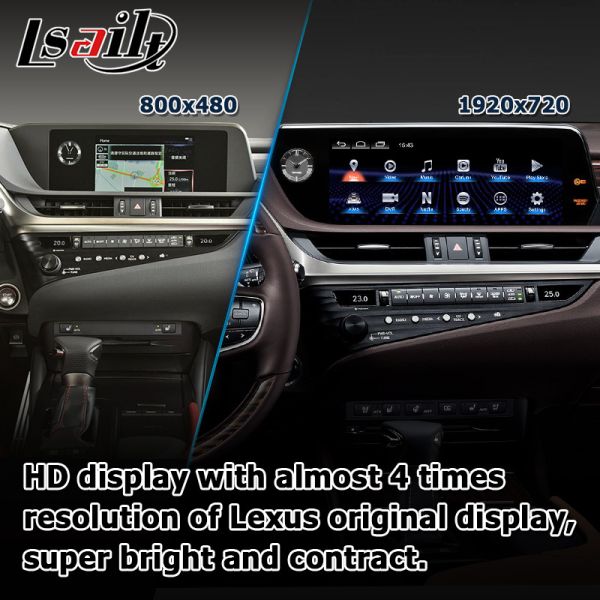 Lexus ES300h upgrade Touch Screen 12.3" Android Auto Carplay by Lsailt