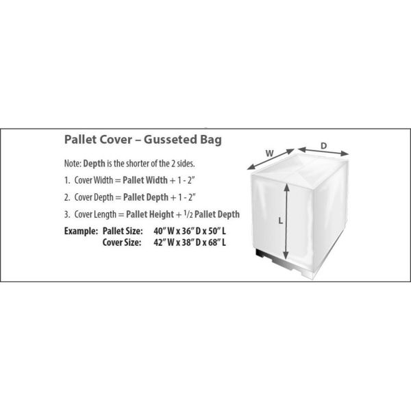 Custom High Qaulity Recycled Pallet Poly Covers Liners