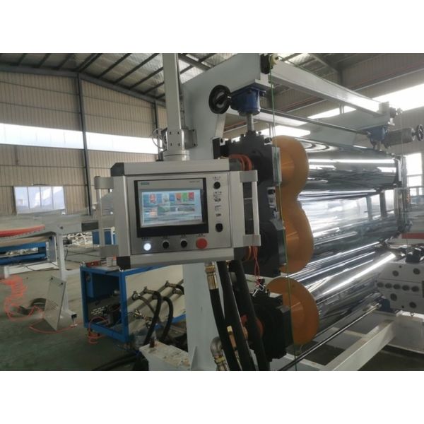 High Speed HIPS Sheet Extruder / PP PS Plastic Sheet Extrusion Machine