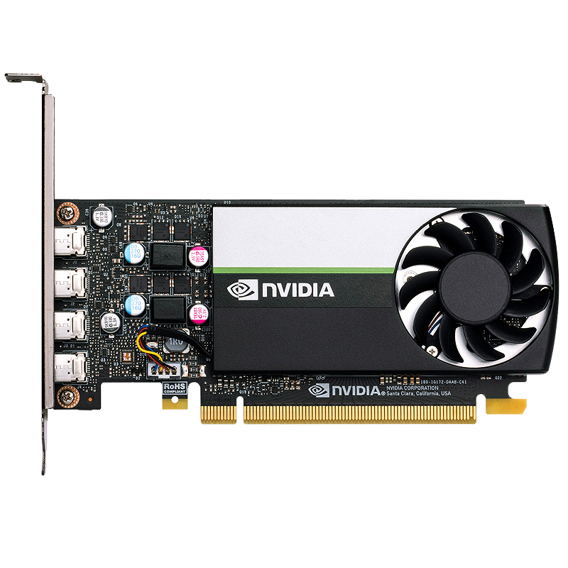 DP Output Interface Type NVIDIA T1000 8G GDDR6 Video Card for Professional PC Graphics