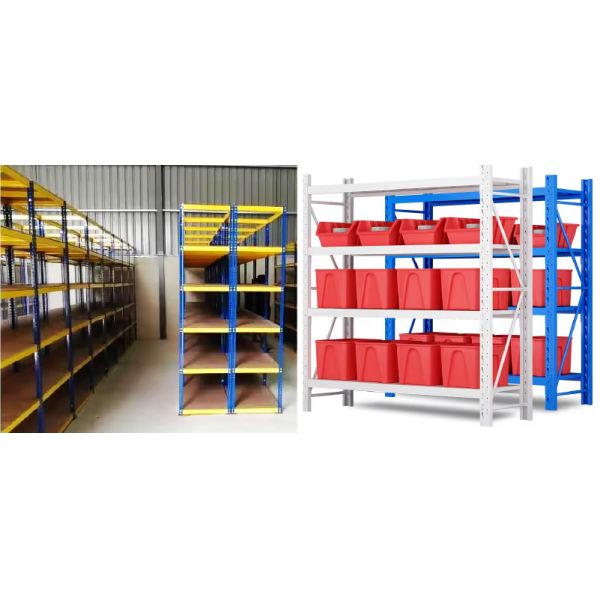 B16 Medium Duty Rack Carton Box Storage rack Long Span Rack Warehouse Storage Racking