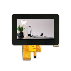 Capacitive 4.3 Inch Touch Screen 16LEDS Backlight TTL Interface