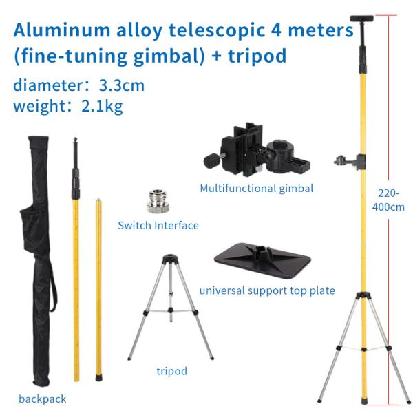Level Supporting Rods Elevating And Lifting Racks Infrared Bracket Top Rod Level Telescopic Ceiling Level Telescopic Rods