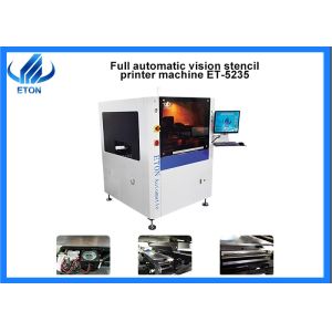 Full automatic PCB transfer overhead height 10 mm stencil printer machine