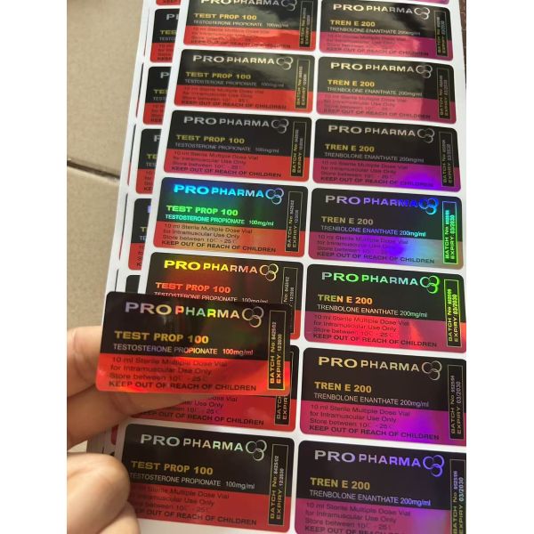 Professional packaging and presentation of custom vial labels