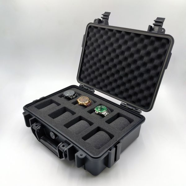 Eight Watches Waterproof Watch Box Plastic Moisture Proof