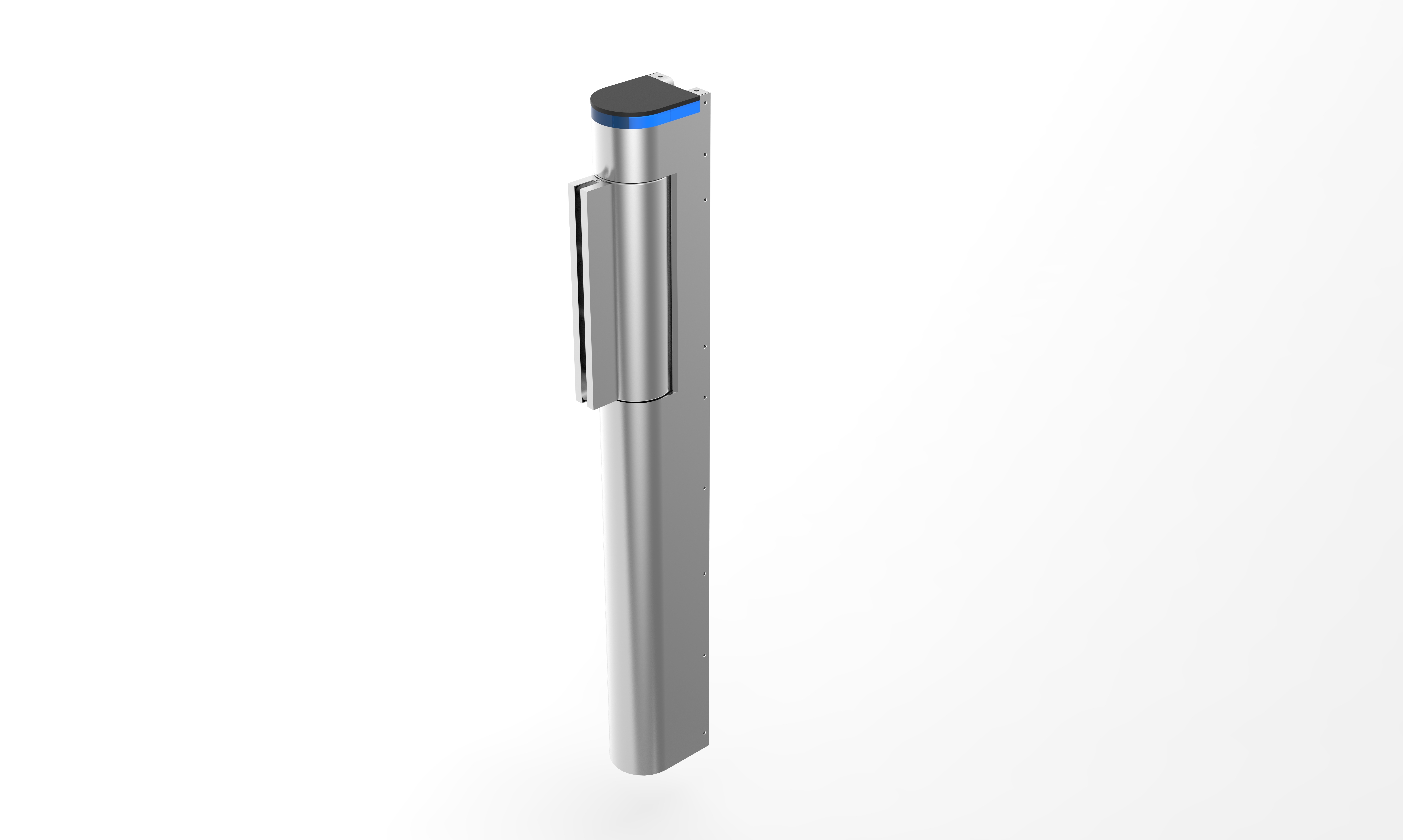 Clutch Locking Speed Gate Turnstile Tri Color Indicator Infrared Sensor Mechanism Access