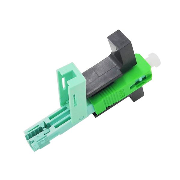 SC APC Fiber Optic Quick Connector Single Mode FTTH Tool 0.2dB Insertion Loss