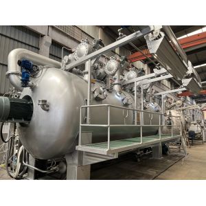 High Temperature Low Liquor Ration Low Consumption Air Flow Piece Fabric Dyeing