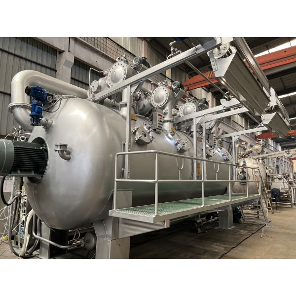 High Temperature Low Liquor Ration Low Consumption Air Flow Piece Fabric Dyeing