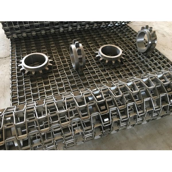 U Type Flat Wire Honeycomb Conveyor Belt 1.5mm Thickness