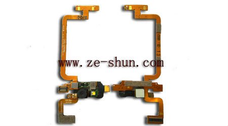mobile phone flex cable for BlackBerry 8220 camera and volume flex complete