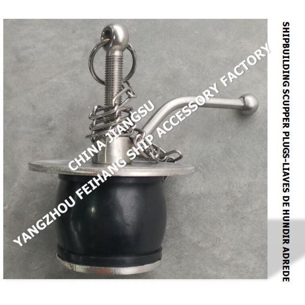 IMPA 232481 Model 50ON-50 Deck Scupper Plug, Gutter Plug Shipbuilding Scupper Plugs