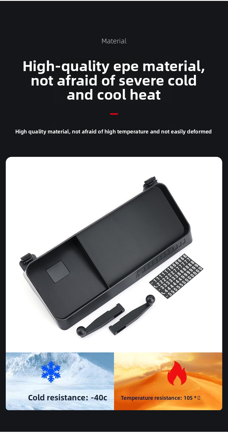 For Dashboard Central Control Screen Storage Box Compatible with 22-23 Models Car Dedicated Modified Organizer Interior Parts