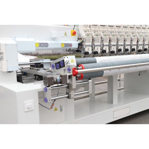 10 Heads Quilting Embroidery Machine 6 Needles With Sequin Function