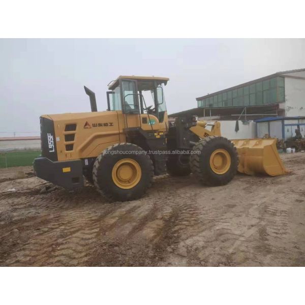 Used Front Loader 92 KW Wheel Loader Original 955F Second Hand Loader